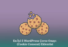 WordPress Çerez Onayı (Cookie Consent) Eklentisi