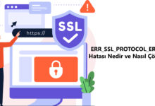 err_ssl_protocol_error-hatası
