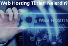 web hosting türleri nelerdir